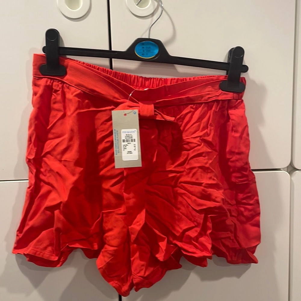 Red shorts